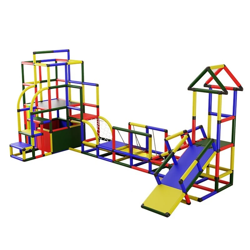 Climbing Frame, Indoor Family baby Multi-Function Slide Climbing Combination