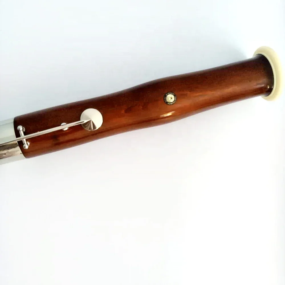 Student Preferred Musical Instrument: Maple Wood Nickel-plated Bassoon