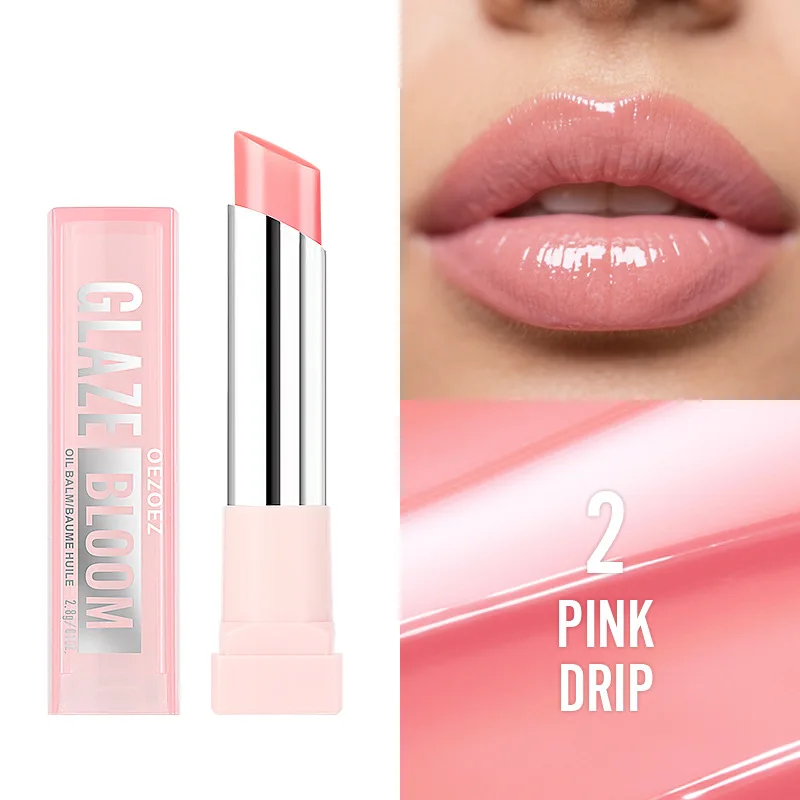 1 Stück Schimmer-Lippenstift, nackte rosa Lippenglasur, langlebig, feuchtigkeitsspendend, grau-rosa Lipgloss, feiner Schimmer, Lippenstift, Schlamm-Make-up