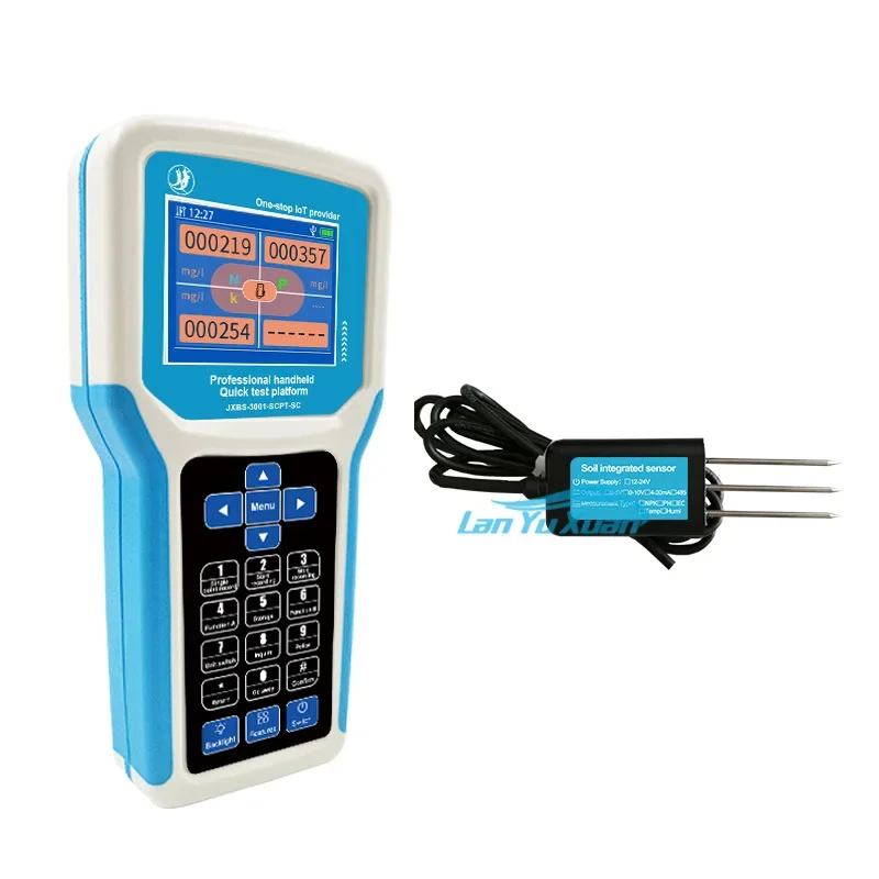 Soil High Speed Measurement Npk Tester,soil  Handheld  Rapid Test Transmitter Analyzer