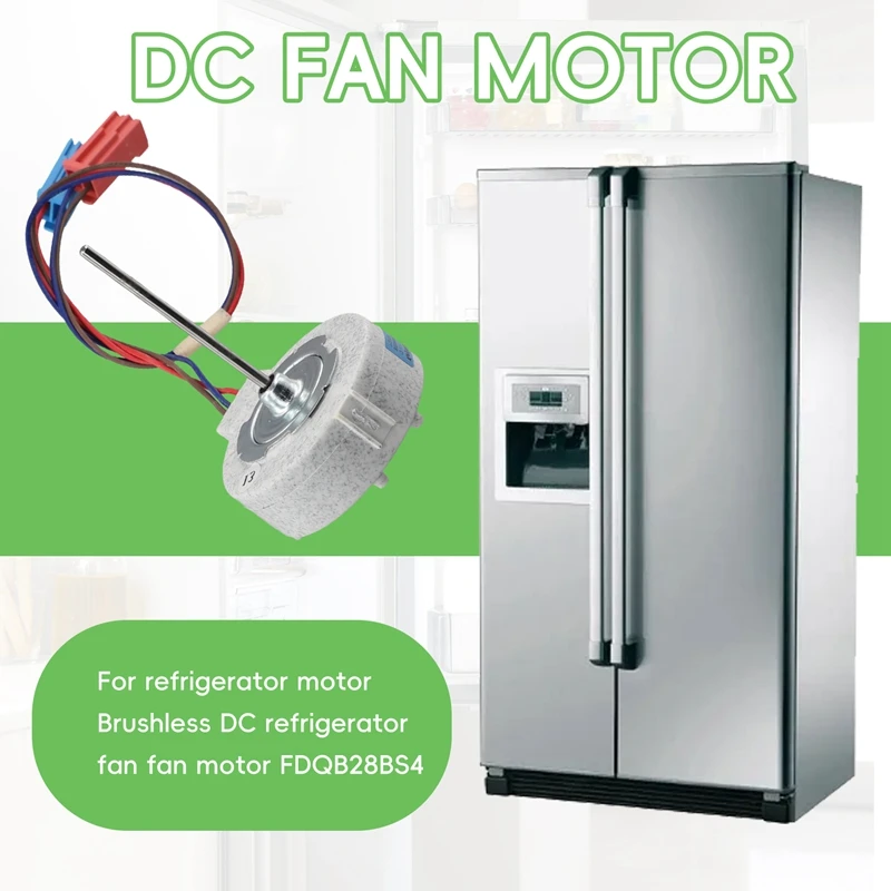 Promotion! For Ximenzi Refrigerator Motor Brushless DC Refrigerator Fan Motor FDQB28BS4 DC12V