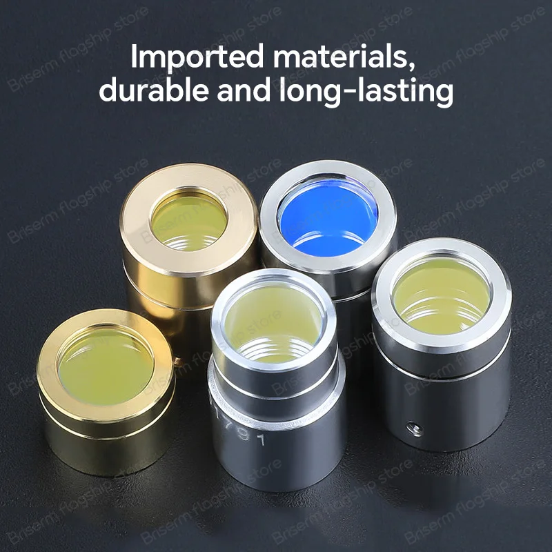 Fiber Laser Source QBH Protective Lens Raycus Max BWT Reci Laser QBH Protective Window Lens D12.8 H16 D12.8 H17 D12.9 H9.4