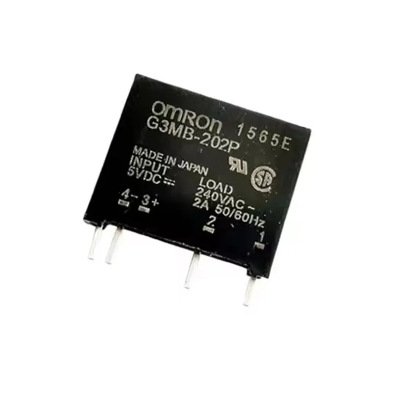 10 pcs G3MB-202P DC-AC PCB SSR In 5VDC,Out 240V AC 2A Solid State Relay