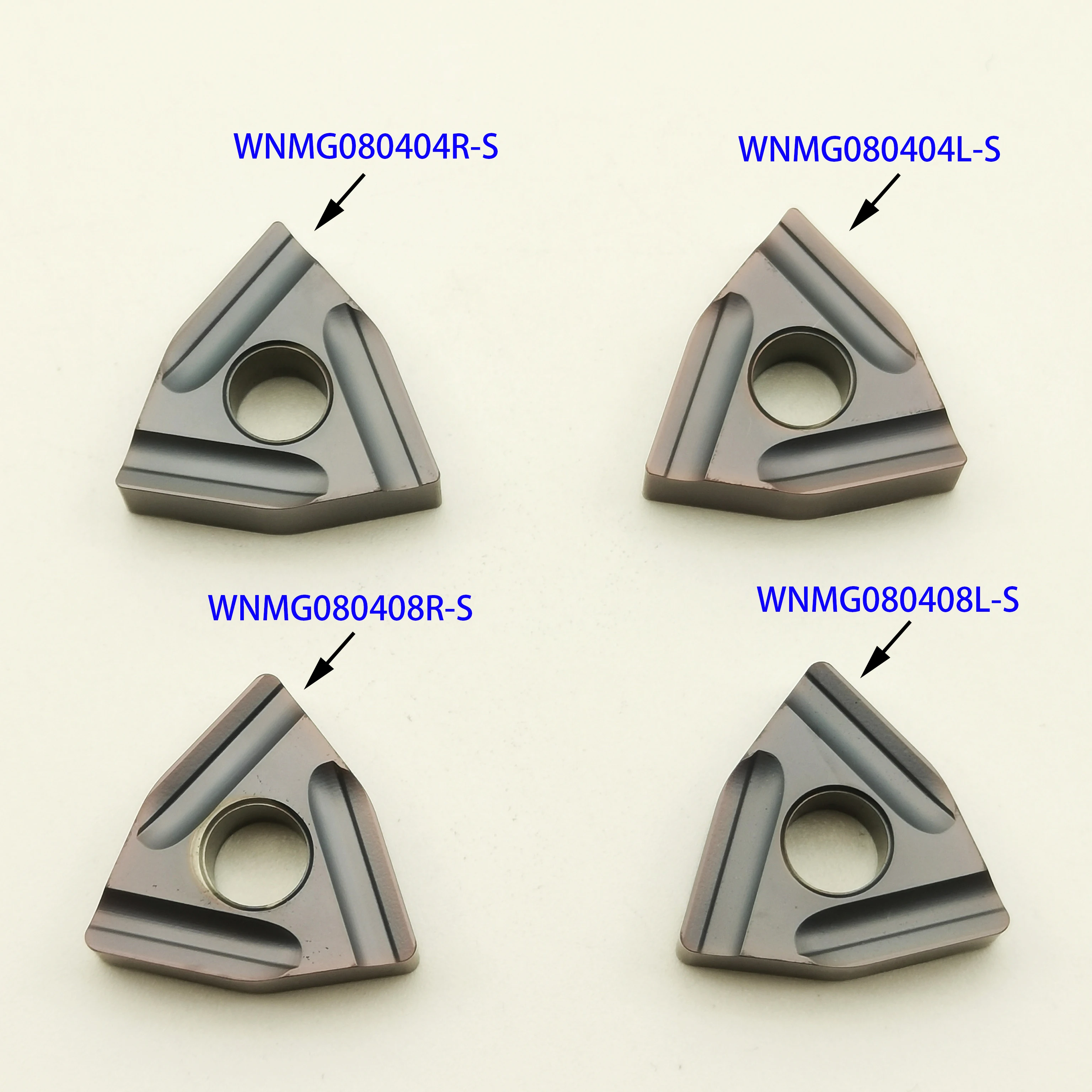 WNMG080404R WNMG080404L WNMG080408R WNMG080408L-S LF6018S قاطع سبائك الصلب عالي الجودة يمكن معالج الفولاذ المقاوم للصدأ WNMG #3