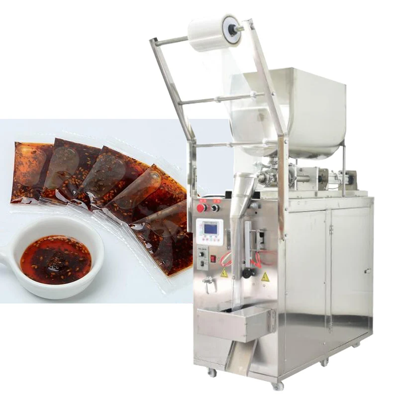 Fully Automatic Sealed Packaging Machine Viscosity Liquid Paste Honey Sauce Filling