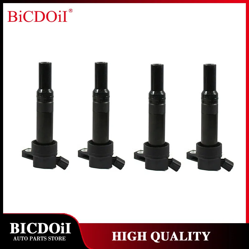 2Pcs Brand New Car Ignition Coil For Hyundai I10 Kia Rio III Picanto 1.0L 1.2L 1.25L 27301-04000 27301 04000 Ignition System