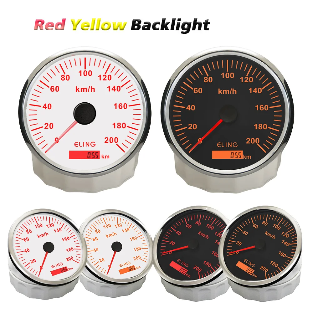 

GPS-спидометр Rhaxel 0-200 км/ч, 110 мм, одометр для лодок, грузовиков, автомобилей, внедорожников, яхт, судов, 12В/24В, с подсветкой