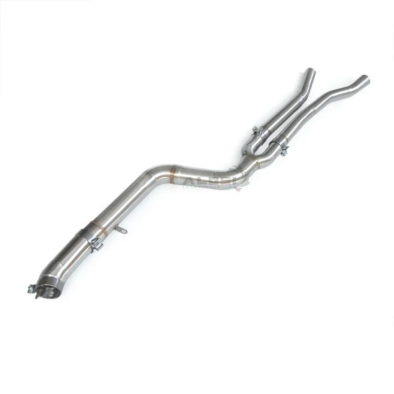 High-flow Stainless Steel Middle Pipe M240 B58 3.0T 2019-2023 Exhaust System Retrofit Upgrade