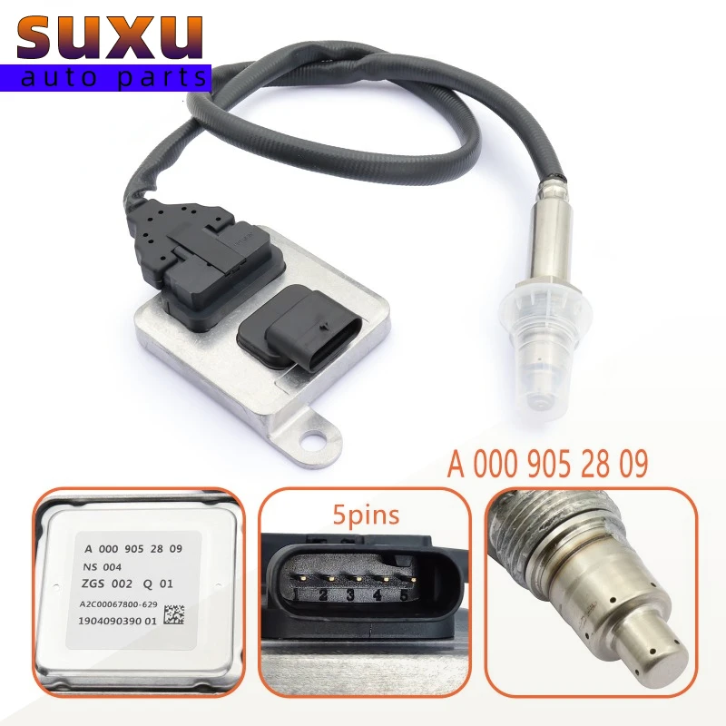 Nitrogen Oxide Sensor NOx Sensor For Mercedes-Benz W205 C250 E350d GLE250d ML250 SLC250d OEM A0009052809 A0009050108