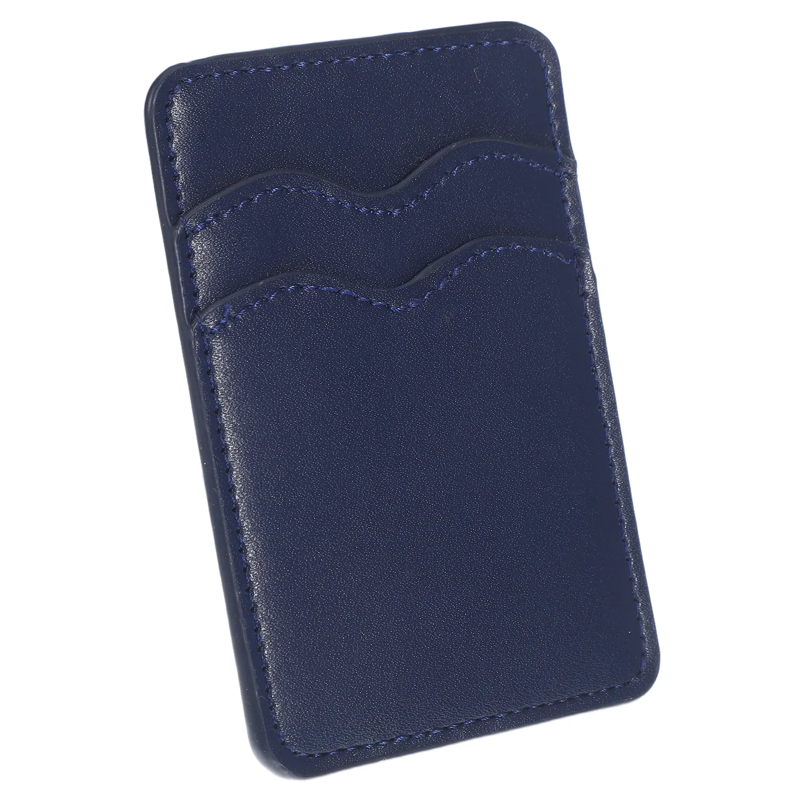 

Phone Card Holder Fake Slim Adhesive Back Case Credit Card Holder Dual Slots Mobile Phone Pocket Wallet