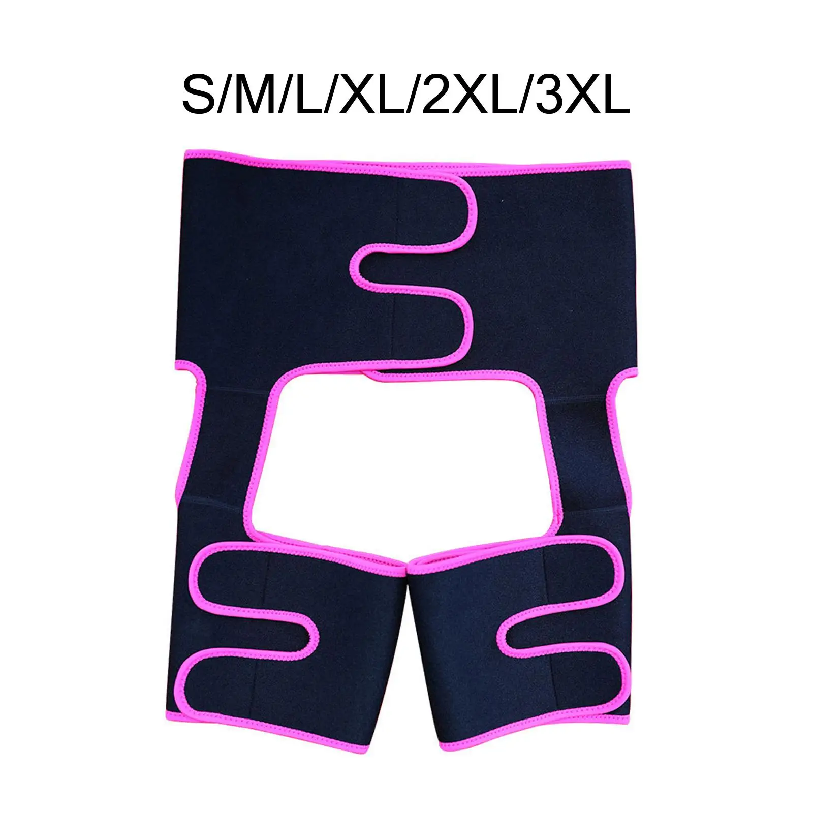 Immagine 5: athleticsshop2018 Cintura Modellante per Cosce e Vita da Donna a Vita Alta