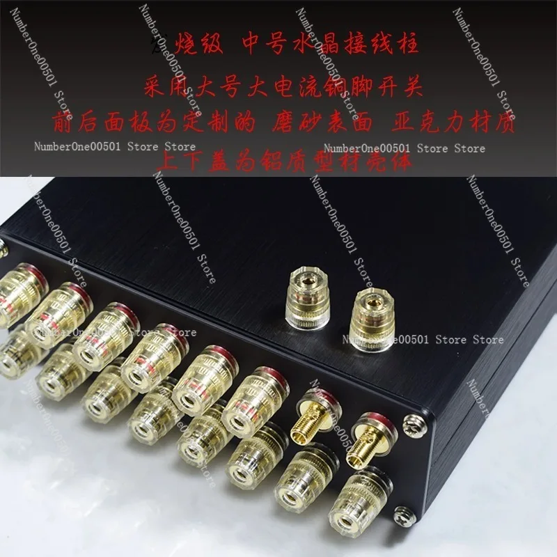 

Speaker Selector 3 in 1 Out 1 in 3 Out 2 Way Audio Switcher