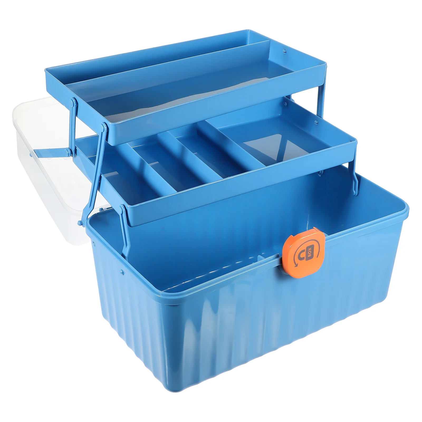 Multipurpose First Aid Box Medicine Organizer Large Capacity for Household Travel Outdoor Aid Storage Box