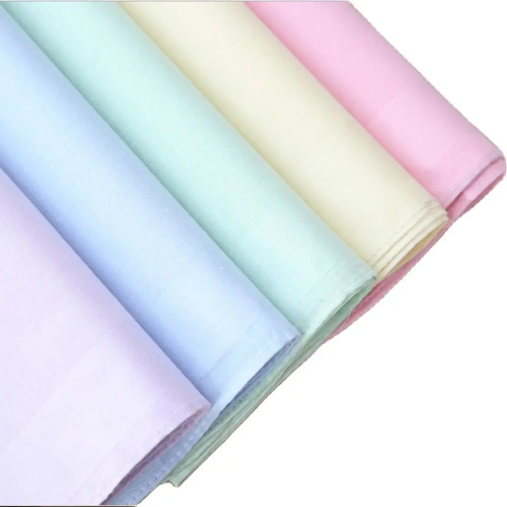 Pure Handkerchief Cotton Towel, Textile Handkerchief, Fabric Products, High Quality, 5Pcs per Lot