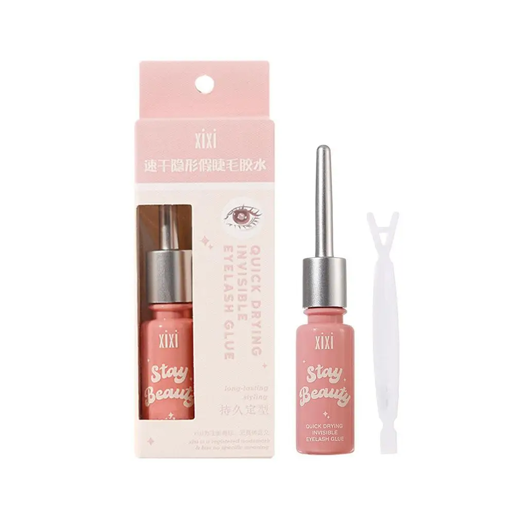 Colle à Cils Imperméable à vaccage Rapide, Adhésif pour Faux Cils, Pince à Épiler, Extension Cosmétique, Colles Transparentes, Maquillage, Wi X3E3