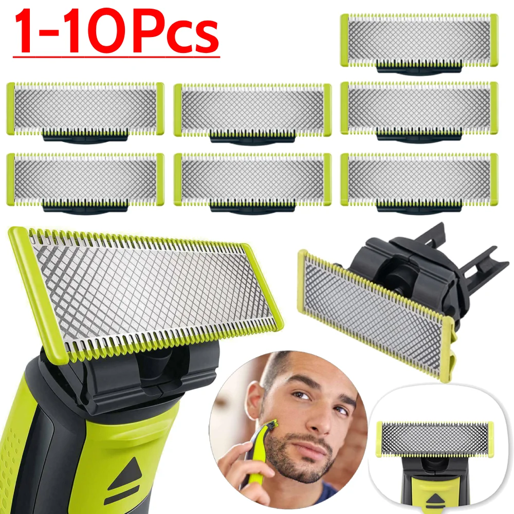 1-10Pcs Electric Trimmer Shaver Replacement Kit for Philips One Blade Shaver for QP2520/QP2530/QP2630/QP6510/QP6520/QP2523