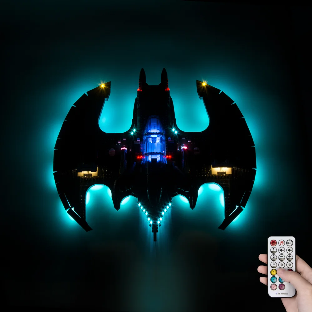 LED Lighting Set Suitable for LEGO 1989 Batwing 76161 Super Heroes Building Blocks No Model