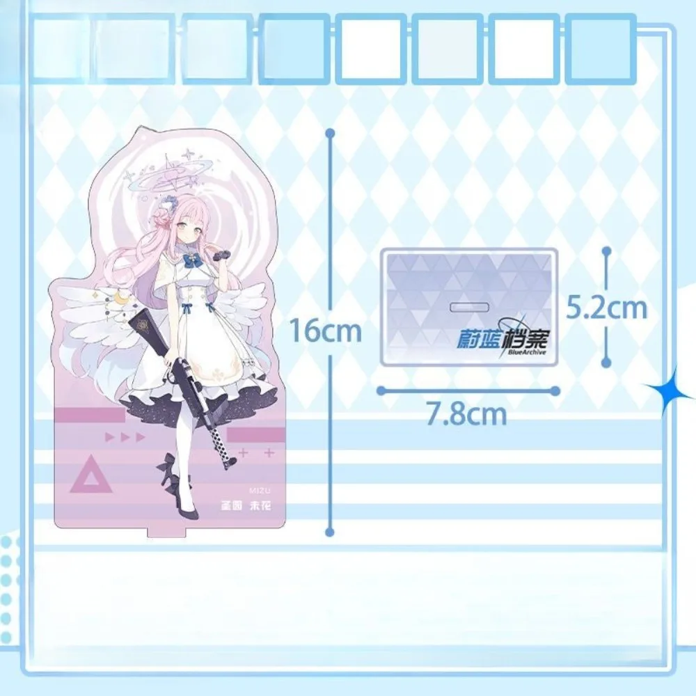 Blauw Archief Acryl Stand Figuur Takanashi Hoshino A.R.O.N.A Anime Randapparatuur High Definition Afdrukken 16 cm Desktop Ornament