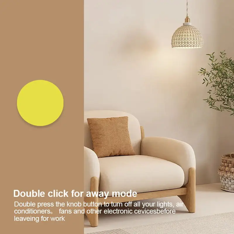 Interruptor de escena de botón RSH ZigBee, enlace de escena múltiple, interruptor inteligente alimentado por batería, funciona con Tuya Smart Life, dispositivo de puerta de enlace Zigbee