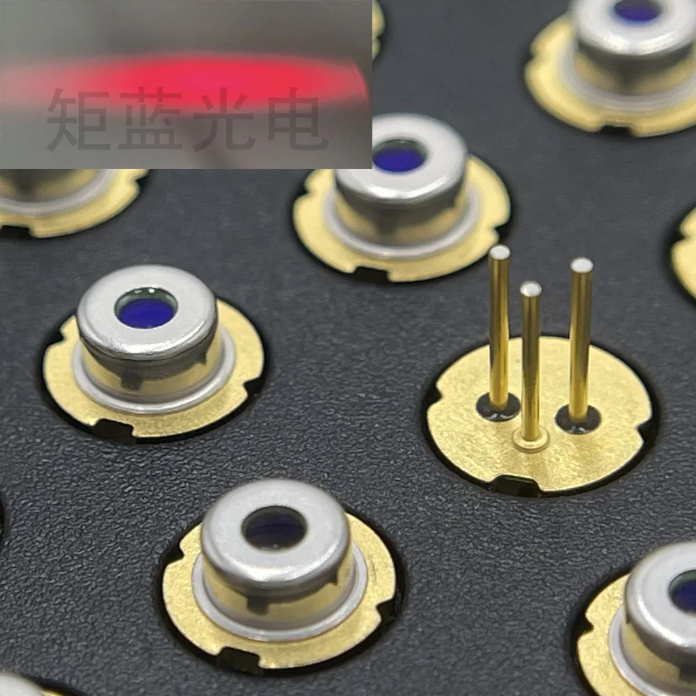 

ROHM RLD65MPT9 TO18-5.6mm Red 660nm 5mW 7mW Laser Diode with PD
