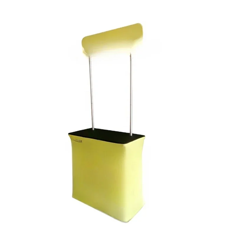 

Promotional Display Stands tension fabric Counters High Quality Promotional podium Table