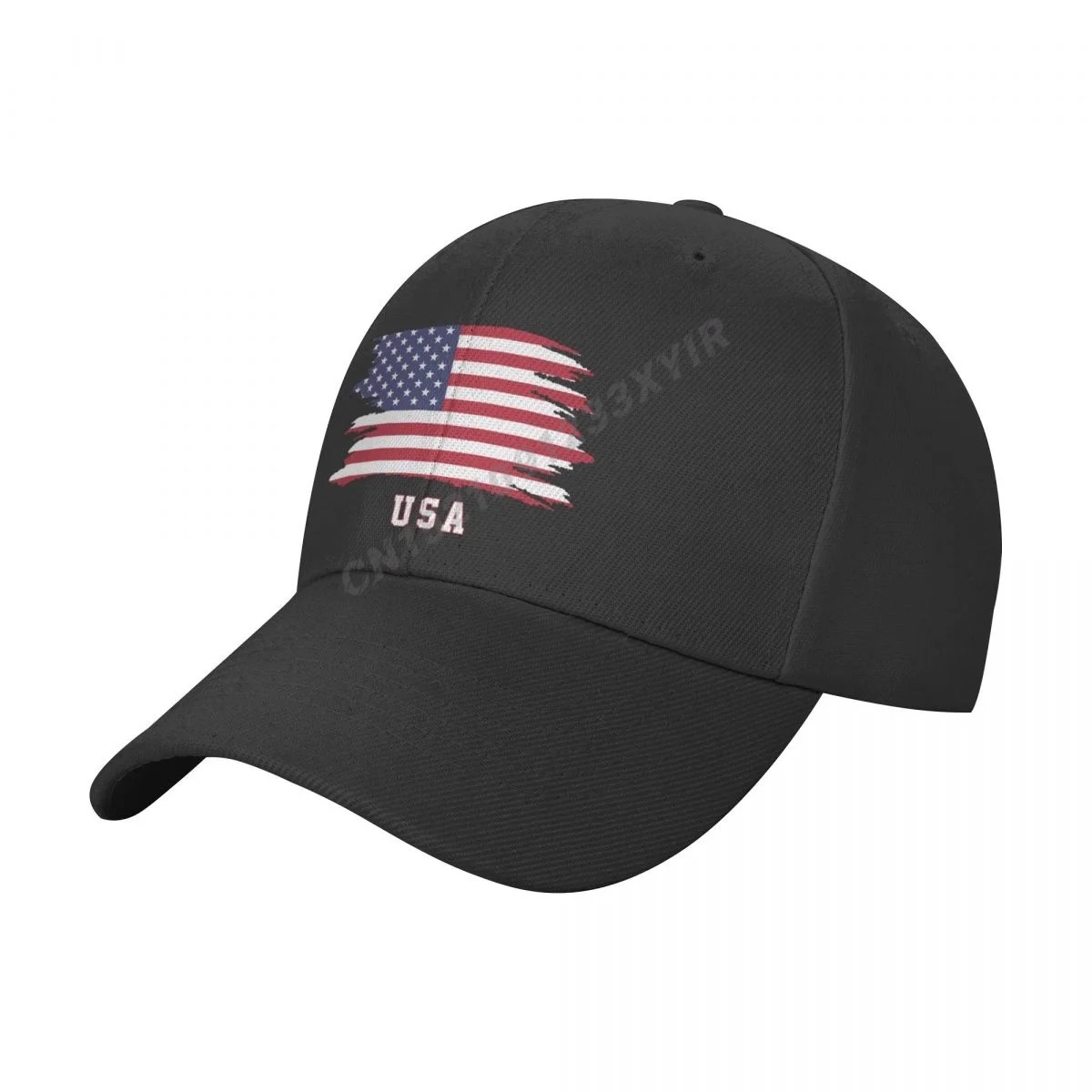 Baseball Cap USA American Flag Cool United States Fans Wild Sun Shade Peaked Adjustable Outdoor Caps for Men Women