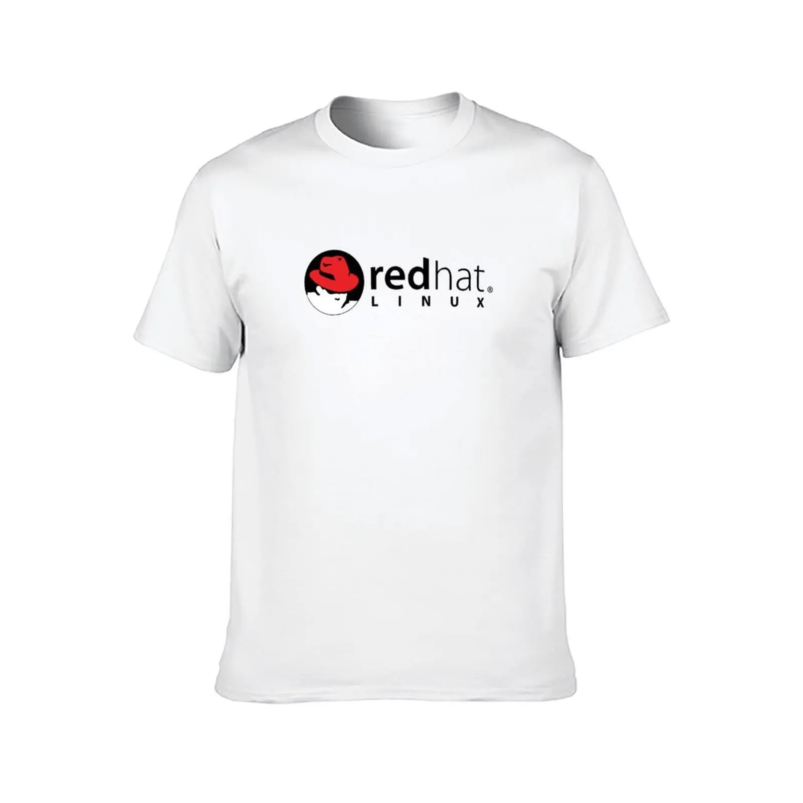 Redhat linux T-Shirt man t shirt cotton man tshirt T-Shirt