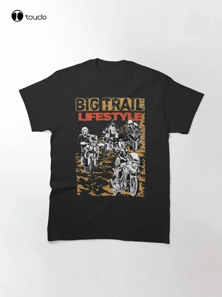 Big Trail Lifestyle Classic T-Shirt Custom Aldult Teen Unisex Digital Printing Fashion Funny New Xs-5Xl