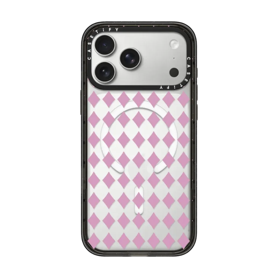 【 CASETiFY 】 RHINESTONEROMANCE CASETiFY Metal rhinestones Series Magnetic Drop-proof Case for