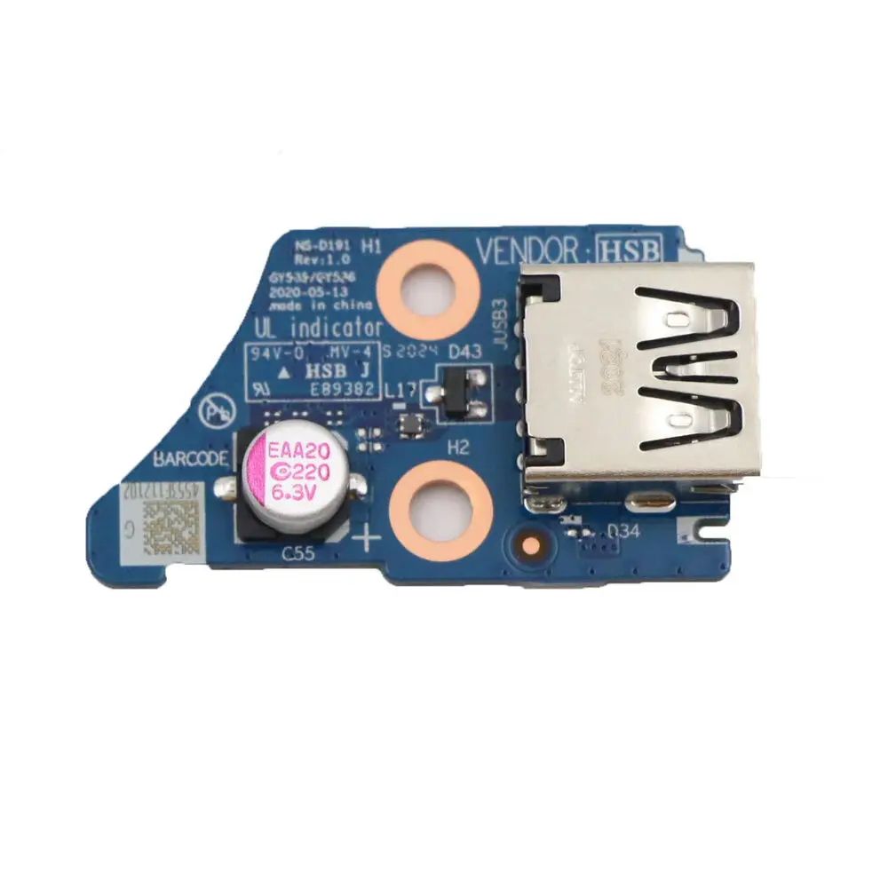 New For Lenovo Ideapad Gaming 3-15ARH05 82EY Usb Board 5C50S25095