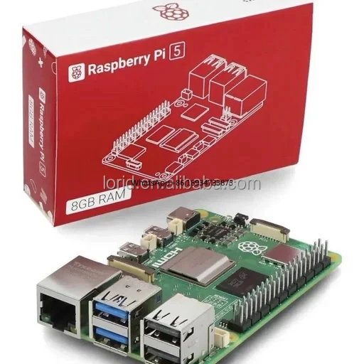 Lorida Hot sales Raspberry Pi 5 8GB 4GB 2GB 1GB kit original 4 model b de 8gb raspberry pi 5 with case