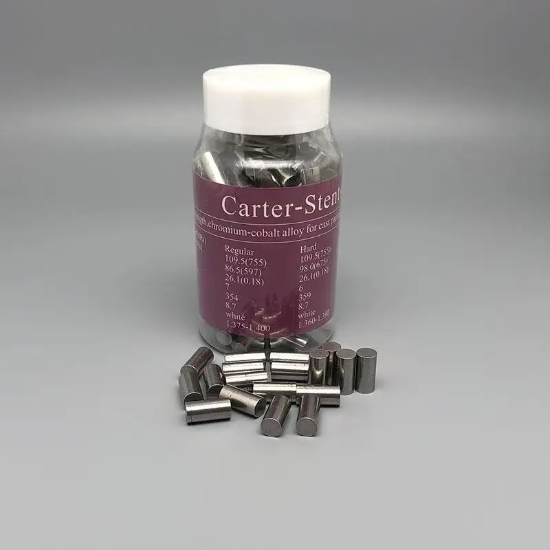 1kg Dental Co-Cr Framework Alloy, High Quality Casting Metal for Removable Partial Dentures
