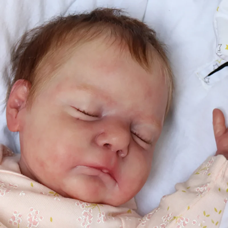 

17Inches Reborn Doll Kit Nevaeh Limited Edition Lifelike Soft Touch Fresh Color Unfinished Doll Parts Blank Doll Kit