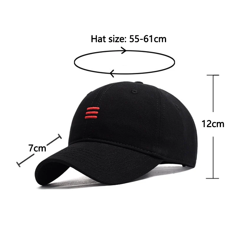 High Quality Mens Brand Baseball Caps Adjustable Cotton Embroidery Summer Cap For Women Bone Gorras Black Hats Casquette Snpback