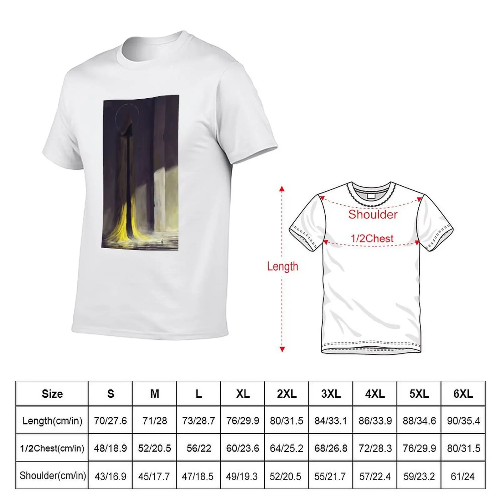 Lovecraft - Hastur, The King in Yellow T-Shirt man t shirt summer t shirts for man cotton funny T-Shirt