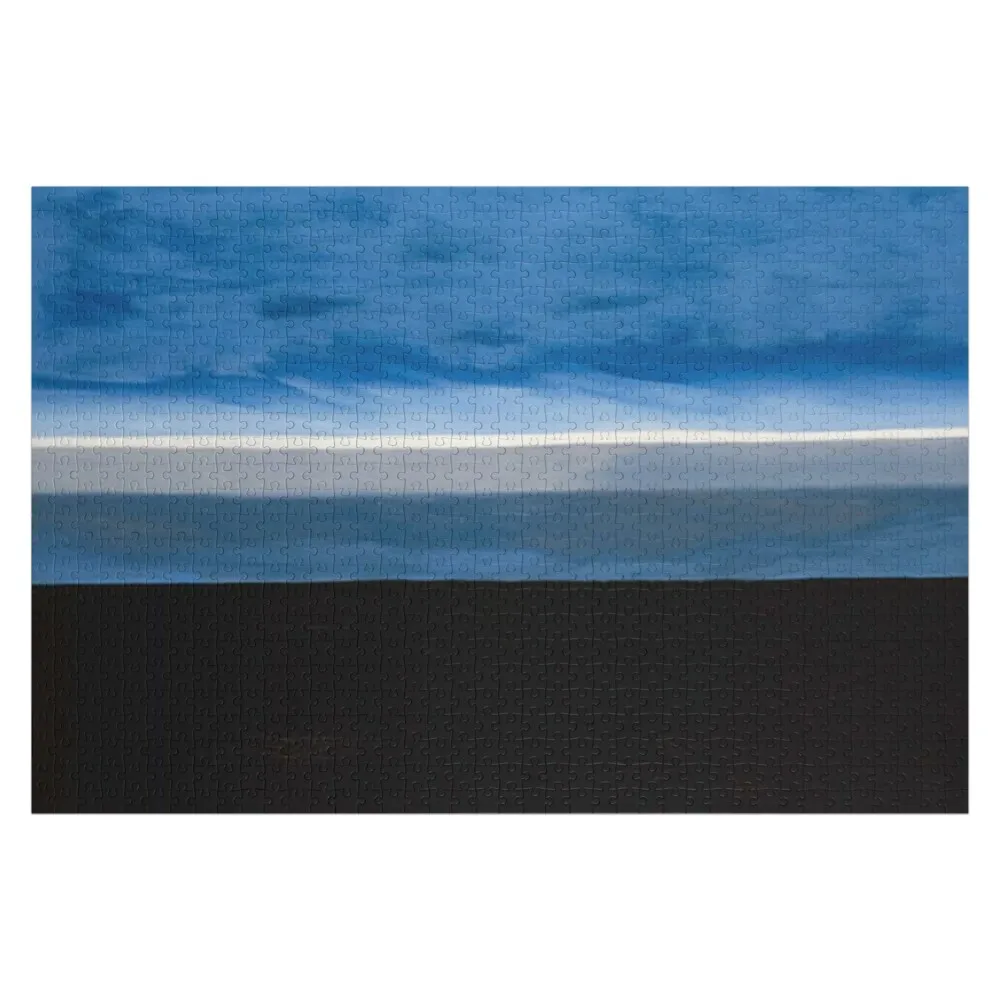 Georgia O'Keeffe: The Beyond, Last Unassisted Oil Painting (1972) Jigsaw Puzzle Baby Wooden Adult Wooden Puzzle