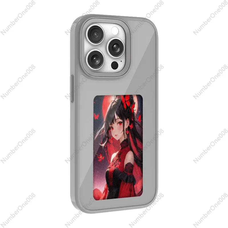 

Чехол для мобильного телефона с магнитной присоской NFC Smart Ink Screen подходит для креативной проекции экрана Apple 15/16pro