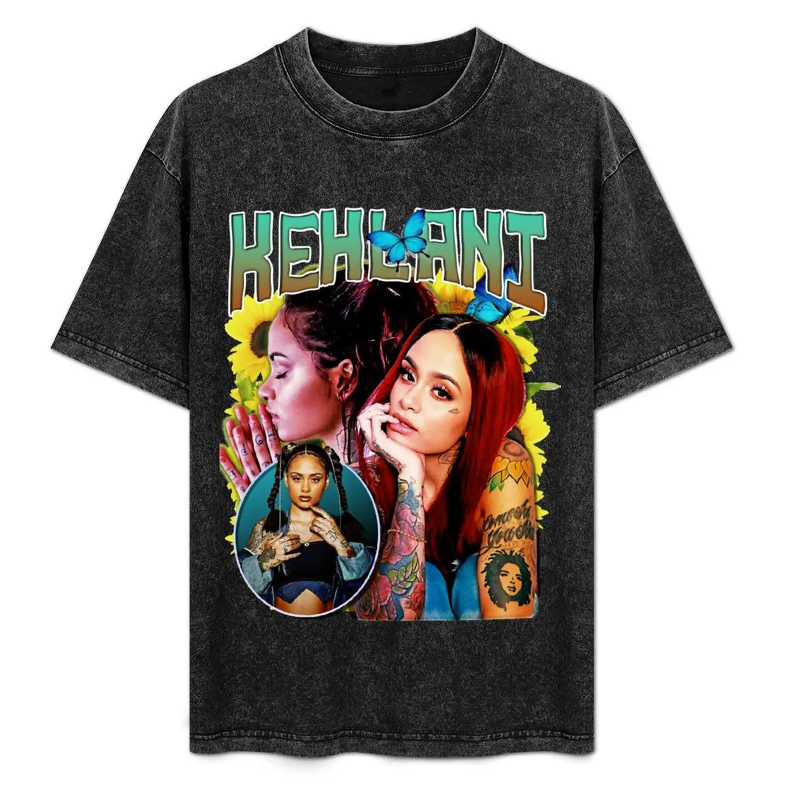 

Vintage Kehlani Bootleg Merch Rap Gay Music T-Shirt Casual Daily Graphic Tee