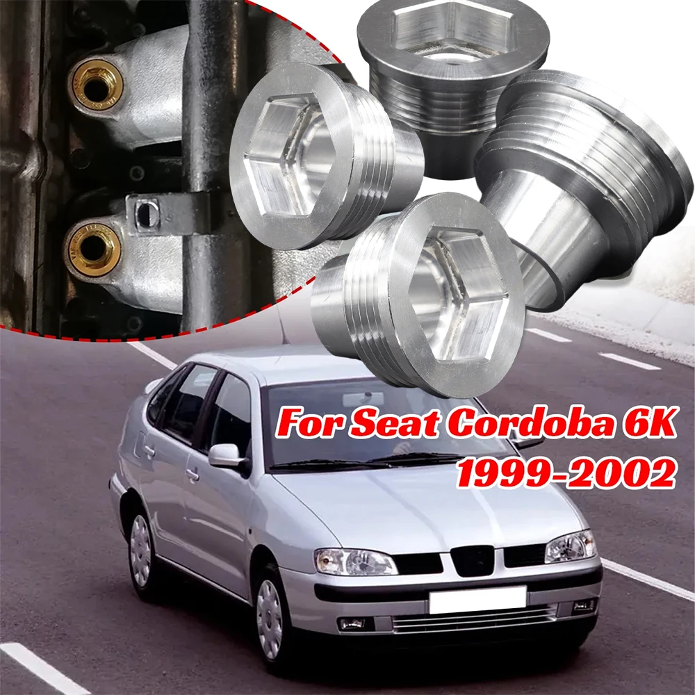 

Fuel Injector Insert Cup Seat For Seat Cordoba 6K 1.8T Control Engine Repair Gasket Nozzle Sealing O-Rings 1999 2000 2001 2002