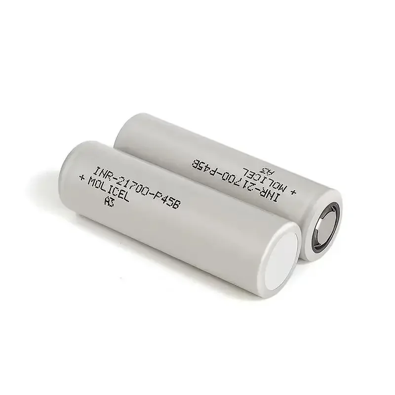 최고의 INR 21700 P45B 4500mAh 3.7V 10C 고출력 방전 대용량 충전식 배터리 21700+니켈 시트+와이어