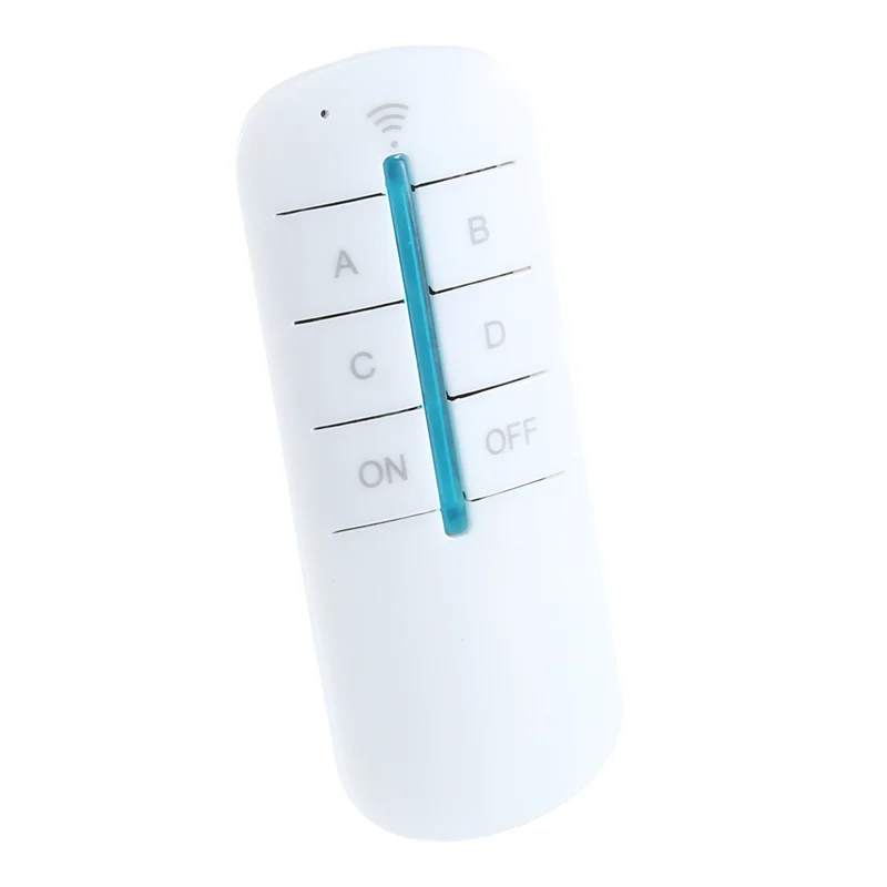 A25P 4 Way Light Lamp Digital Wireless Remote Control Switch ON/OFF 220V