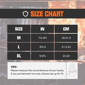 8 Hauptverkaufshandschuhe Feuerwehrmann - №2