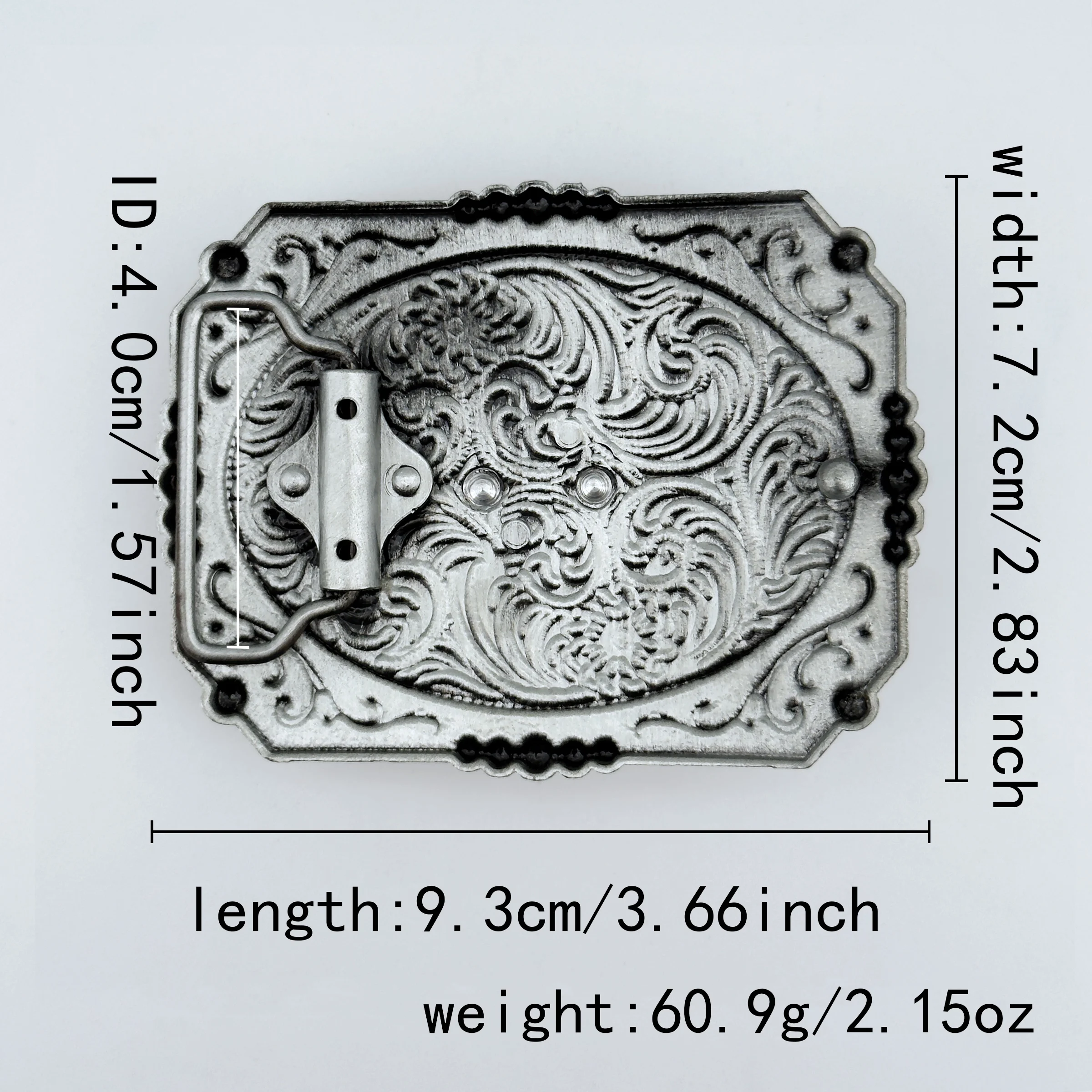 1PC Cowboy occidentale retrò antico cavallo dorato modello inciso moda versatile fibbia per cintura accessori da uomo all'ingrosso