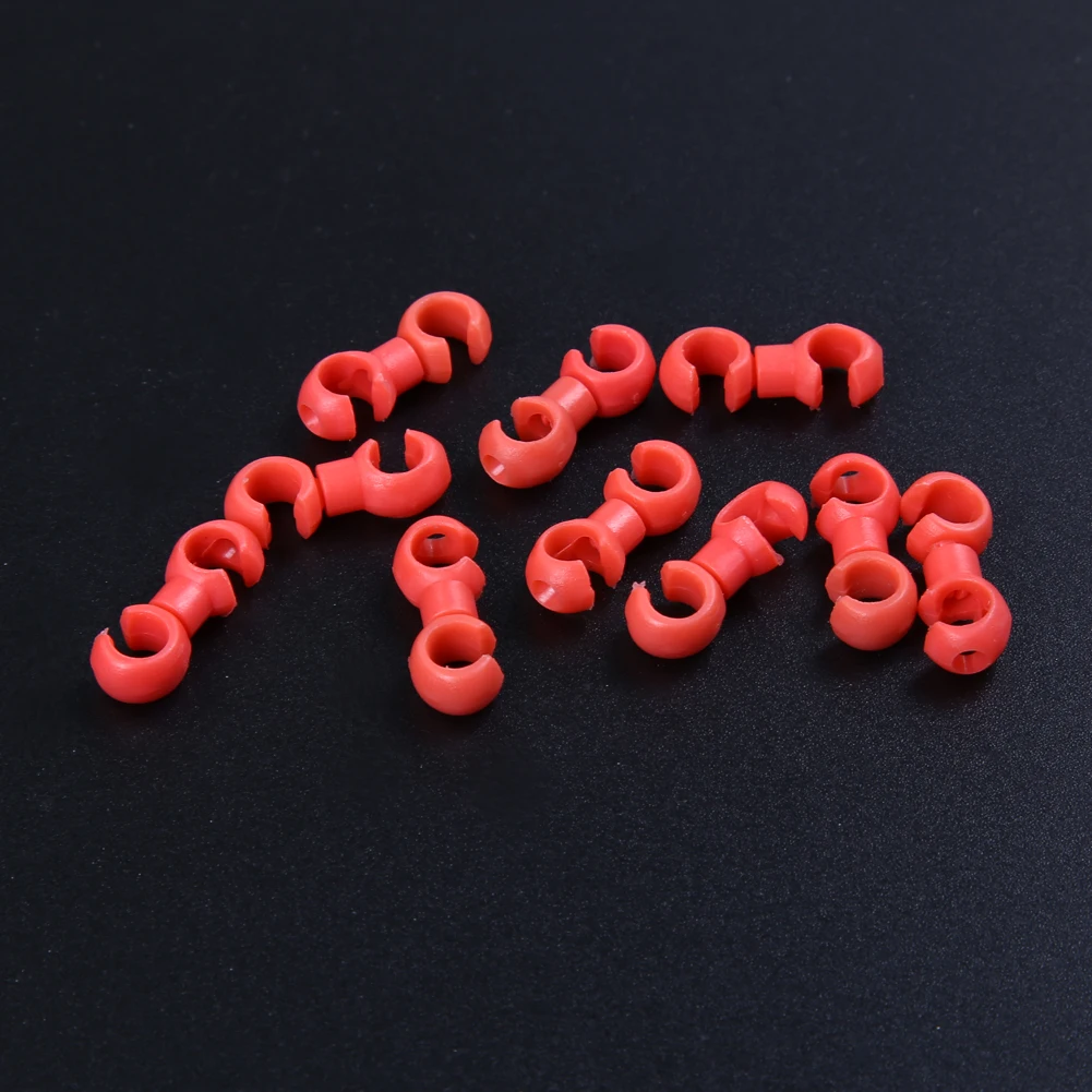 

Brake Cable Clip S Style Bicycle Brake Cable Clip Plastic Bike Cable Ties Holder Light Weight Fixed Gear Cycling Accessories