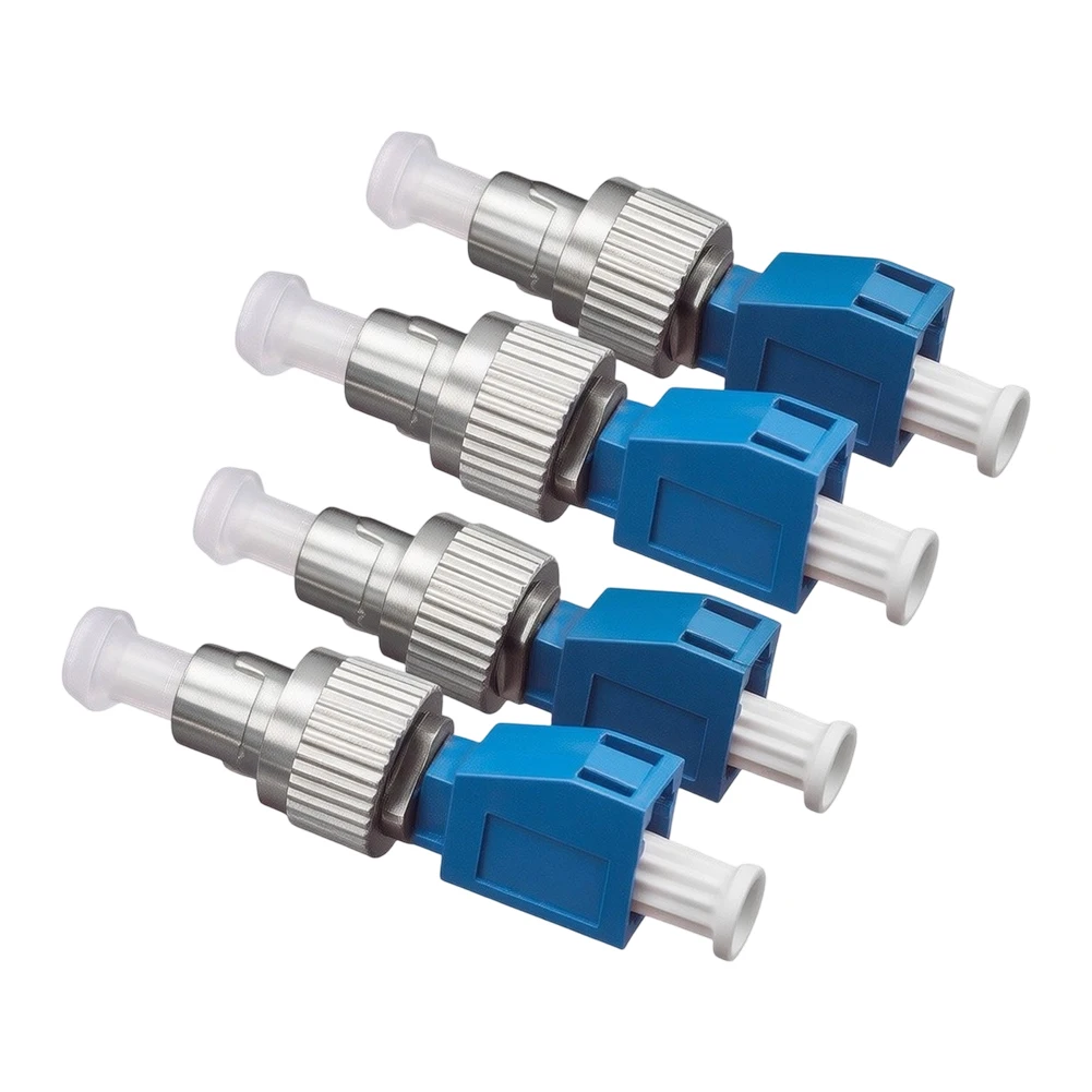 4PCS Fiber For Optic Male to LC Female Adapter for Networking Equipment Compatible with Standard LC Connectors