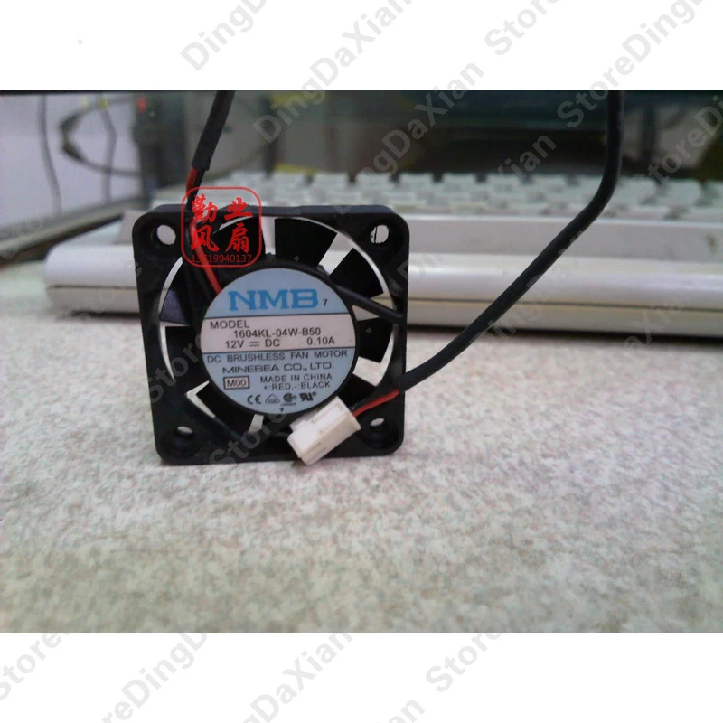 

d For NMB 1604KL-04W-B50 | 12V 0.10A | 4CM | 2-Pin Cooling Fan 1PCS