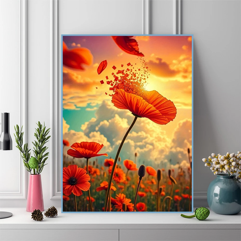 Evershine Diamond Painting Dai - Embroidery Daisy Flower 评论和价格