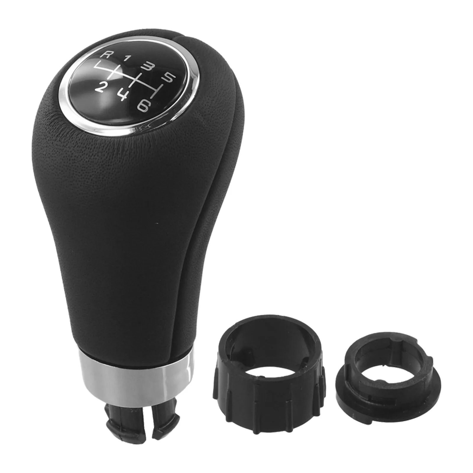 6-Speed Manual Transmission Gear Shift Knob Compatible with For Mercedes-Benz C-Class (W203 W204 X204) E-Class (W212 A207 C207)