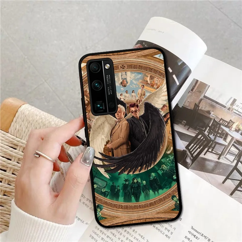 Hot TV Good O-Omens Phone Case For Huawei Honor 10 lite 9 20 7A 9X 30 50 60 70 pro plus Soft Silicone Cover