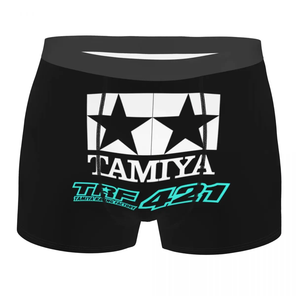 

Custom Funny T-Tamiyas Symbol Boxers Shorts Panties Male Underpants Stretch Buggy RC Cars Briefs Underwear